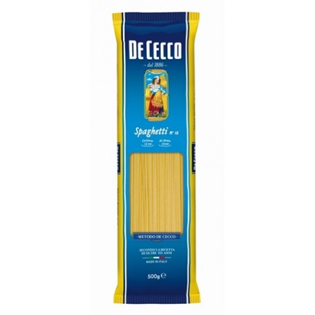 Spaghetti nr. 12 De Cecco kg. 0.5 