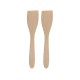 Lot de 2 spatules en bois - Kisag