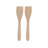 Lot de 2 spatules en bois - Kisag
