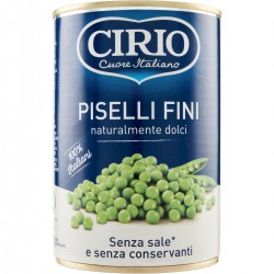 Petits pois fins 410g -Cirio