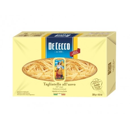 Tagliatelle à l'oeuf De Cecco kg. 0.25 