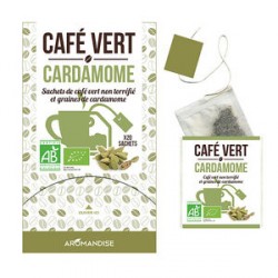 Café vert en sachet à la cardamome bio