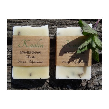 Savon aux Feuilles de Menthe