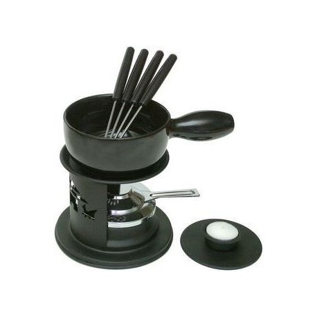 Set 2 de assiettes à Raclette - décor Alpes - Heidi Cheese Line