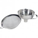 Entonnoir Inoxydable + Tamis - ISI - Kisag