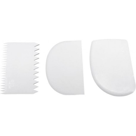 Set de Racloirs à Patisserie