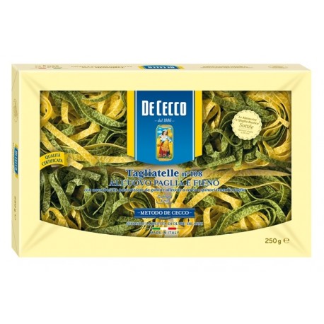 Paglia e fieno uovo De Cecco kg. 0.25 