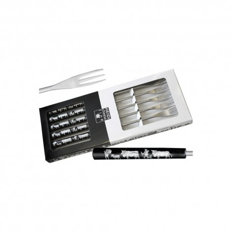 Fourchette à fondue 3 dents Appenzell