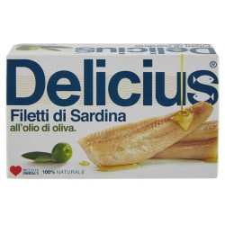 Filets de Sardine à l'huile - Delicius