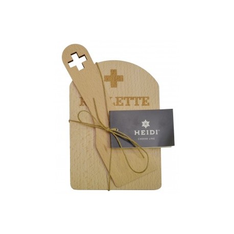 Planche + Spatule Croix Suisse - Heidi Cheese Line
