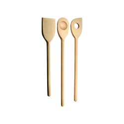 Lot de 3 cuillères bois - Kisag